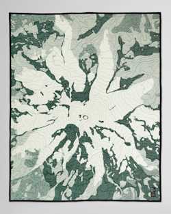 MT. RAINIER GEOLOGICAL BLANKET IN GREEN image number 1