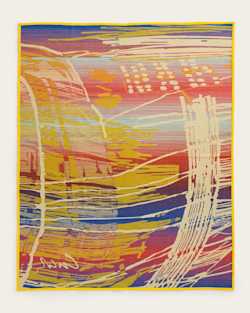 ALTERNATE VIEW OF CHIHULY BLANKET #28 IN BRIGHT MULTI image number 3