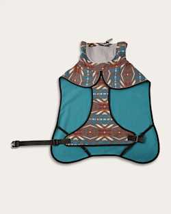 ALTERNATE VIEW OF CARICO LAKE PET ADVENTURE RAIN COAT IN CARICO LAKE image number 3