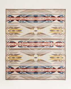ALTERNATE VIEW OF WHITE SANDS BLANKET IN TAN image number 4
