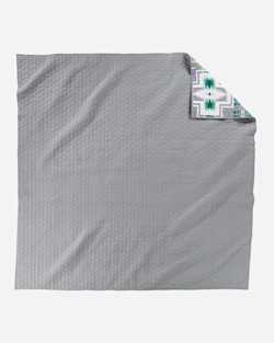 ALTERNATE VIEW OF HARDING COVERLET SET IN GREY MULTI image number 2