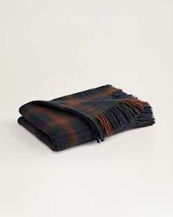 ALTERNATE VIEW OF MOTOR ROBE THROW WITH CARRIER IN JACKSONVILLE PLAID image number 4