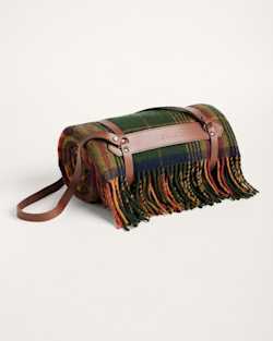 MOTOR ROBE THROW WITH LEATHER CARRIER IN FOREST PARK image number 1