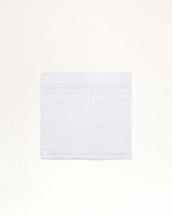 LOS LUNAS TONAL TOWEL COLLECTION IN BRIGHT WHITE image number 1