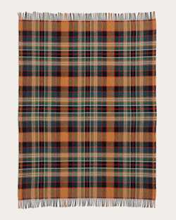 ALTERNATE VIEW OF FIRESIDE THROW IN SYCAMORE GOLD/GREEN image number 2