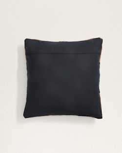 ALTERNATE VIEW OF STEPS TO THE SKY TIERRA SQUARE PILLOW IN TAN/BLUE image number 3