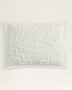 ALTERNATE VIEW OF KIVA STEPS COMFORTER SET IN IVORY image number 4