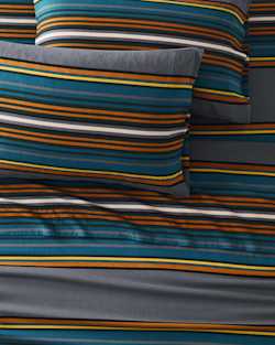 ALTERNATE VIEW OF OLYMPIC NATIONAL PARK FLANNEL SHEET SET IN GREY image number 2