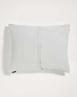 ALTERNATE VIEW OF MESILLA  COTTON MATELASSE SHAM IN BLUE/IVORY image number 2
