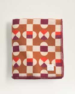 ALTERNATE VIEW OF SCHOOLHOUSE X PENDLETON BLANKET IN HOPSCOTCH TAWNY image number 4
