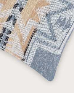 ALTERNATE VIEW OF SILVER CITY KNIT PILLOW IN SKY image number 3