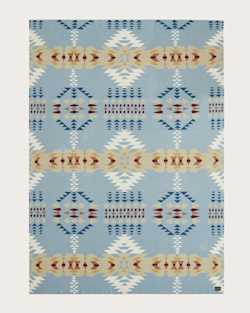 RANCHO ARROYO KNIT THROW IN SKY MULTI image number 1