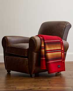ALTERNATE VIEW OF SERAPE ROBE IN SCARLET image number 4