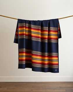 SERAPE ROBE IN NAVY image number 1