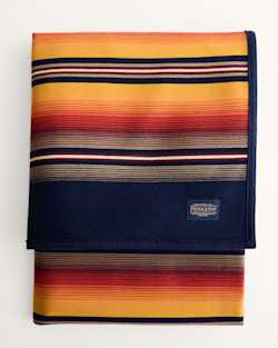 ALTERNATE VIEW OF SERAPE ROBE IN NAVY image number 5
