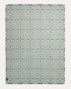 SAN MARCOS MATELASSE COVERLET IN MARINE image number 2
