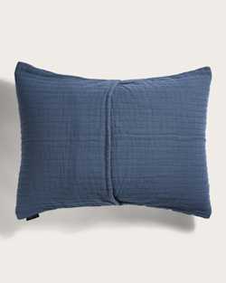 ALTERNATE VIEW OF SAN MARCOS COTTON MATELASSE SHAM IN MARINE image number 2