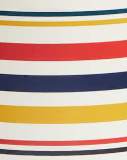 ALTERNATE VIEW OF PARK STRIPE 15 OZ CAMP MUG IN WHITE MULTI image number 2