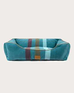 CABIN STRIPE PET BED - KUDDLER IN SHALE MULTI image number 1