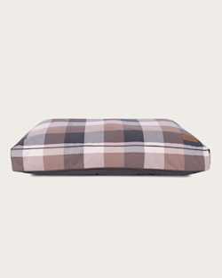 BLOCK PLAID PET BED - NAPPER IN TAN/BLACK image number 1