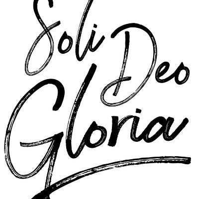 Soli Deo Gloria