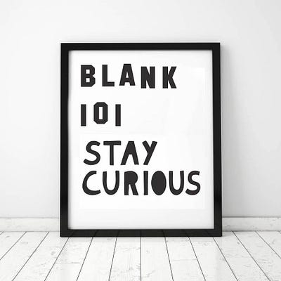 Blank 101