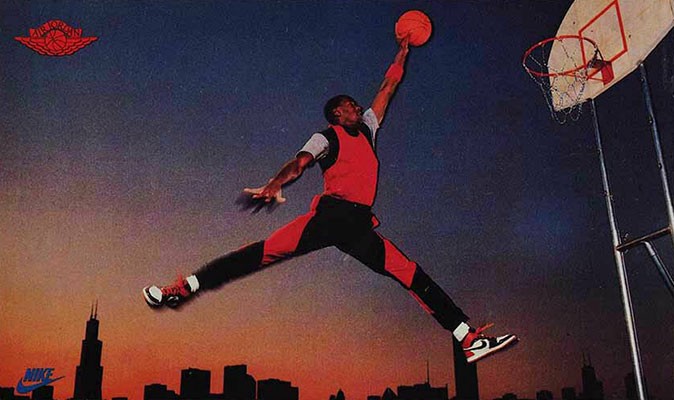 Michael Jordan — Air Jordan Nike sponsorship
