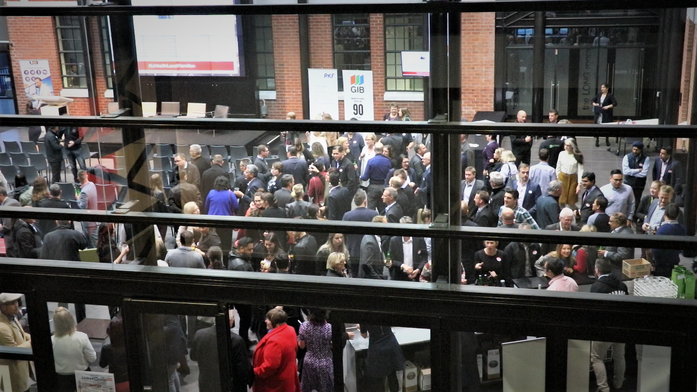 Crowd at Linkedin Local Hamilton