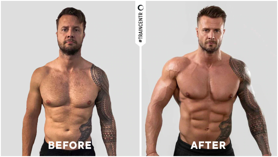 Before and after Chris Hemsworth’s body double