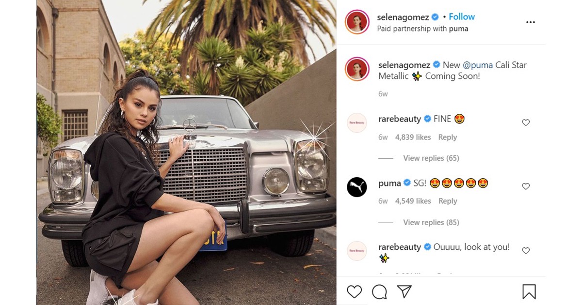 Selena Gomez Instagram