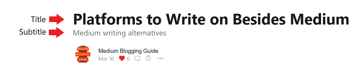substack formatting, substack title, substack subtitle, substack header, substack vs medium, substack tutorial, substack blog