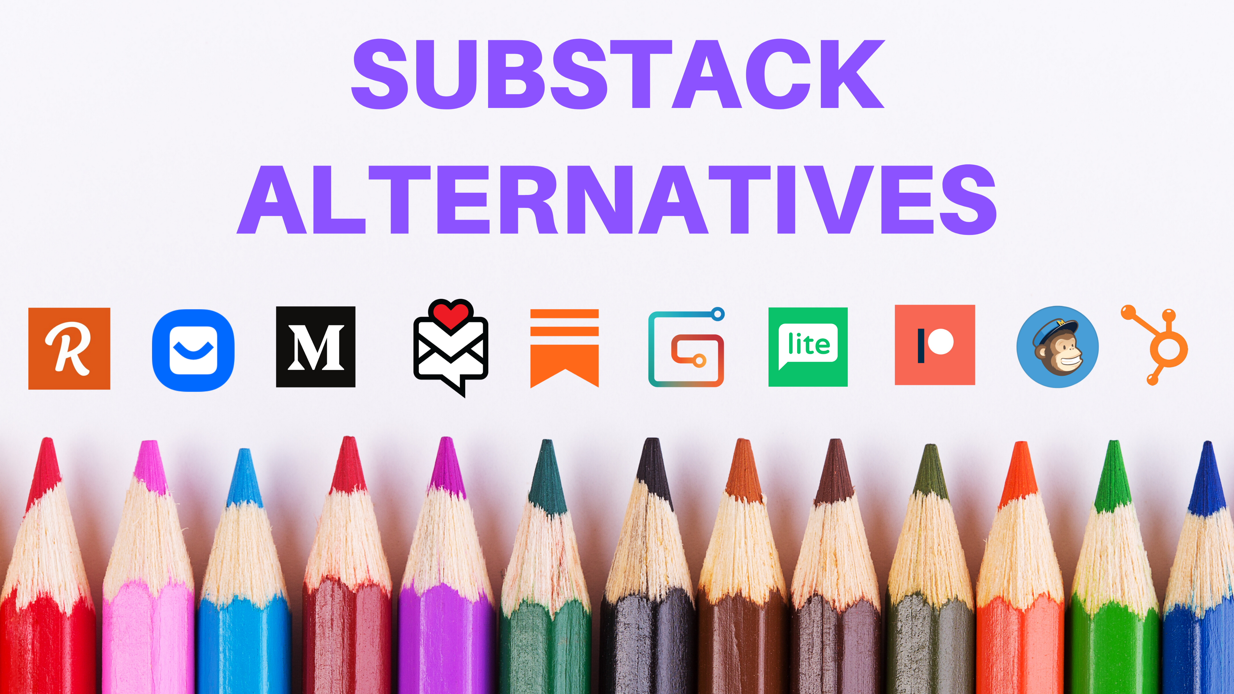 substack alternatives, substack competitors, substack vs revue, tinyletter vs substack, ghost vs substack, casey botticello