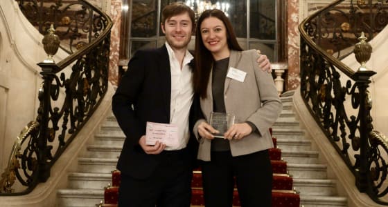 PensionBee winner at the HBS New Venture Competition in Paris