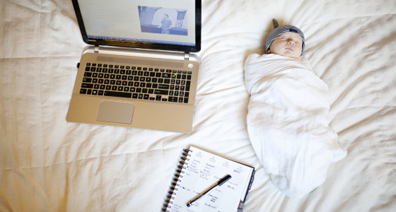 Finances for freelancers on maternity leave