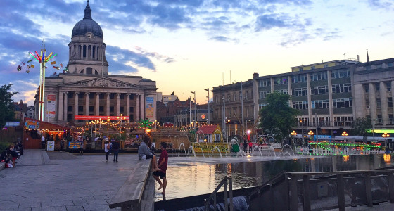 Nottingham town centre retirement destination