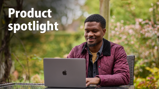 Graphic of a megaphone with sound waves.