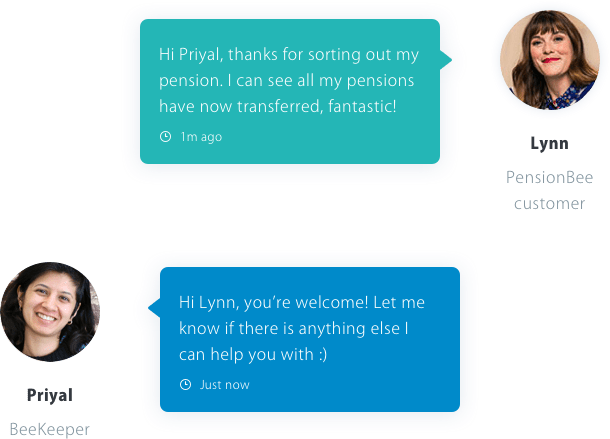 pensionbee live chat