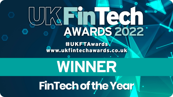 UK Fintech awards 2022 - 'Fintech of the Year'