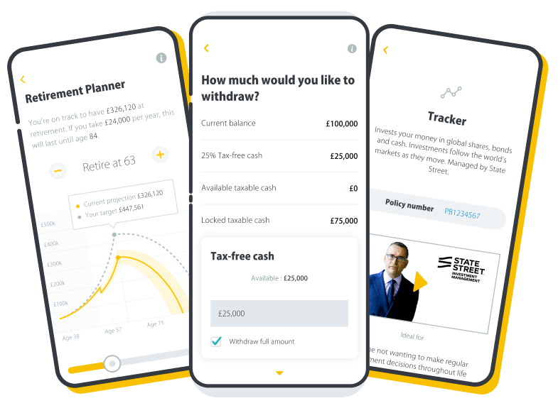 Phones with withdrawal feature on app