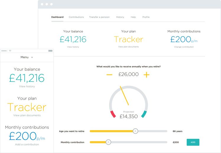 Your own pension dashboard with all your pensions in one place