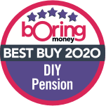 Boring Money's Best Buy 2020 for 'DIY Pension'