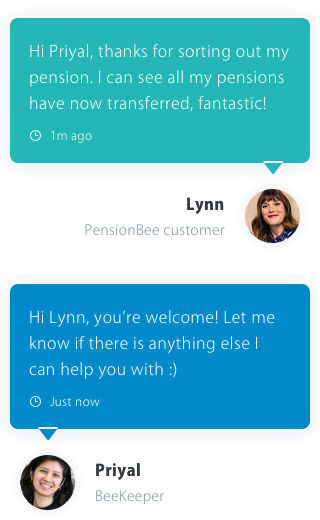 pensionbee live chat