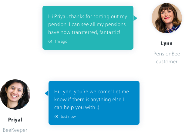 pensionbee live chat