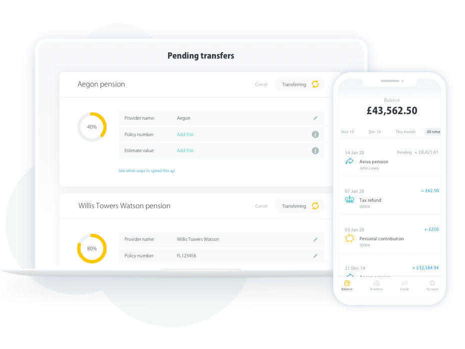 Pending Transfers Image