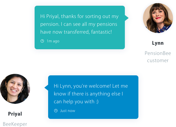 pensionbee live chat