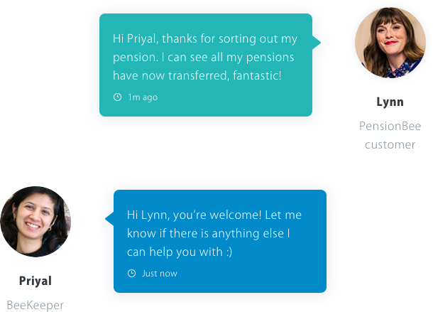 pensionbee live chat