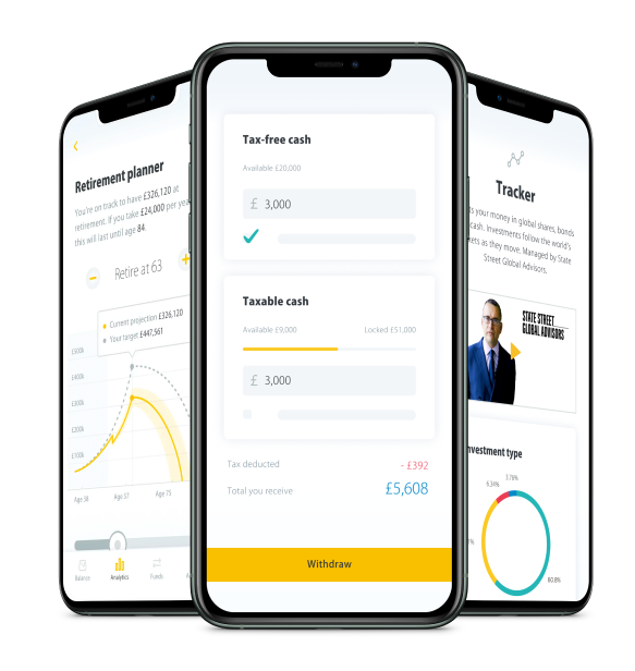 Phones with withdrawal feature on app