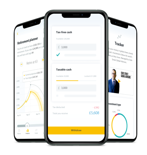 Phones with withdrawal feature on app