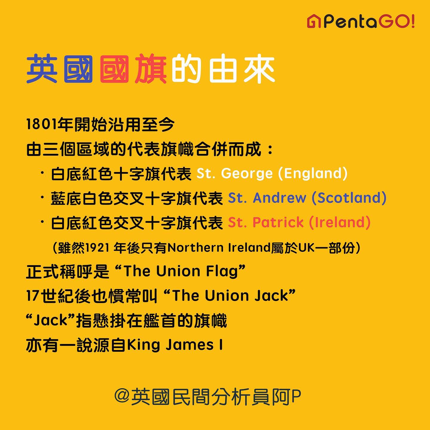 英國國旗的由來