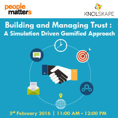 Building And Managing Trust : A Simulation Driven Gamified Approach